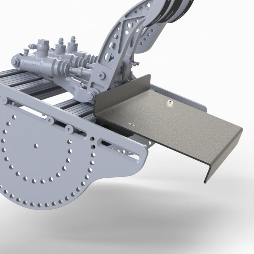 sim pedal heel rest Heel Rest | Pedal Mount Attachment