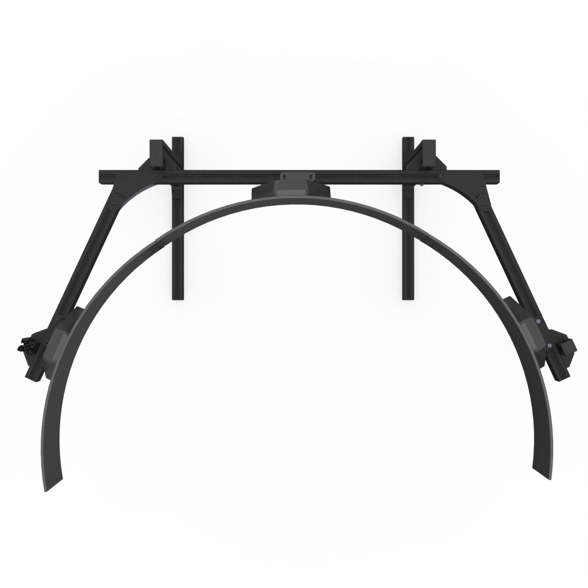 Triple Monitor Stand for 39inch LG Ultragear 800r - Phantom Series