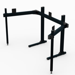 Triple Monitor Stand for 45inch LG Ultragear 800r - Pro Series