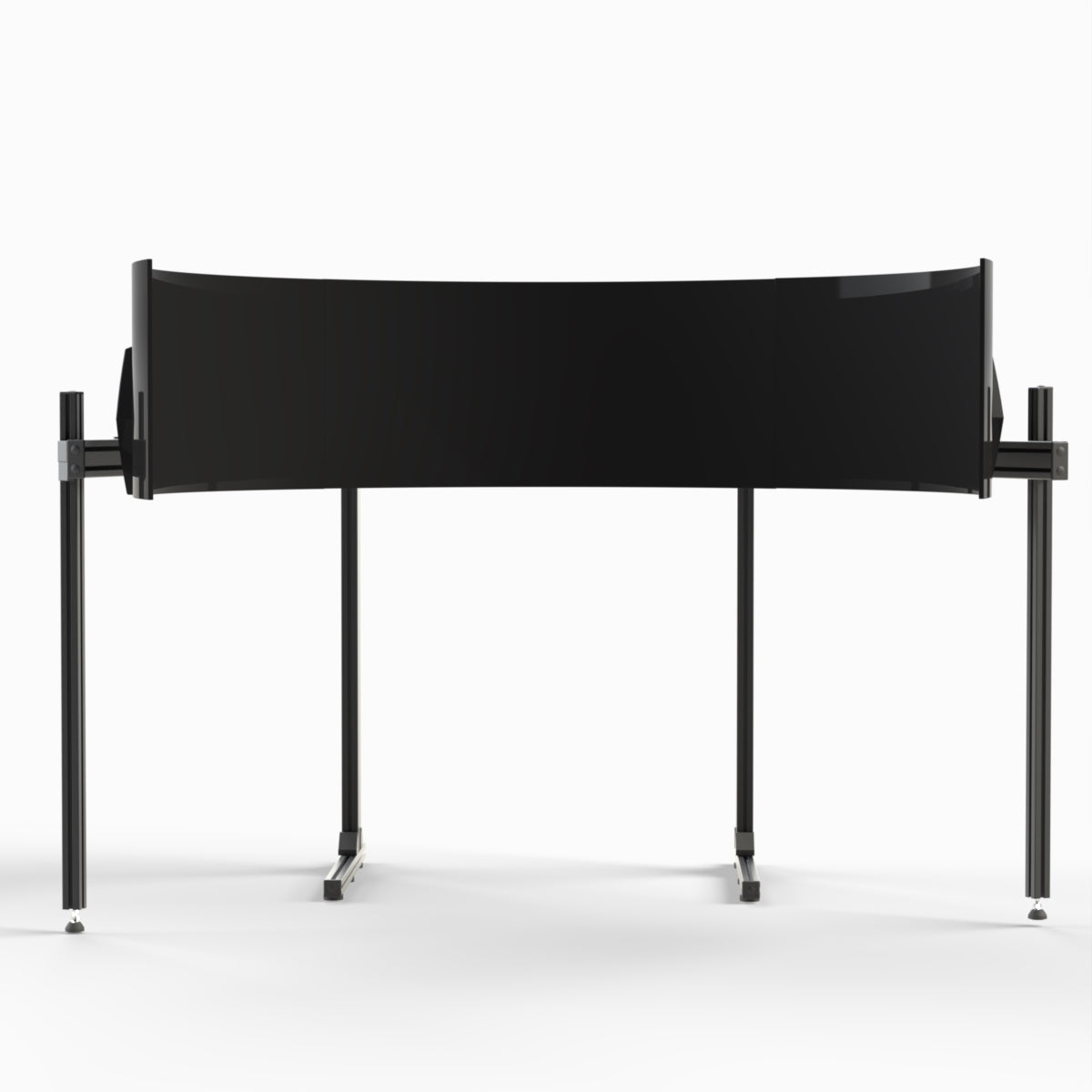 Triple Monitor Stand for 45 inch LG Ultragear 800r - Phantom Series
