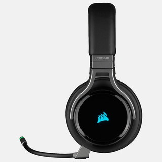 Corsair Virtuoso RGB Wireless High-Fidelity Gaming Headset — Carbon - All in 1 Gaming