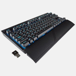 K63 Wireless Special Edition Mechanical Gaming Keyboard — Ice Blue LED — CHERRY® MX Red - All in 1 Gaming