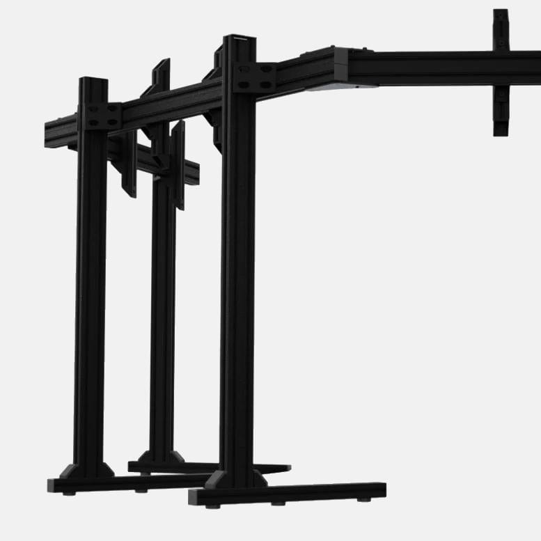 Phantom Triple Monitor Stand Heavy Duty (up to 65") - All in 1 Gaming